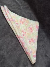 Lot Of  3 Head Scarves Hair Wrap Neck Scarf Assorted Patterns Colors, Fabrics