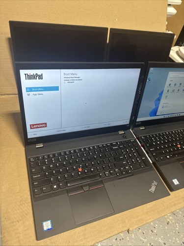 Lot Of 4 Lenovo Thinkpad Laptop Intel i5-8365U 16GB RAM 512GB-Touch-Nice-W11