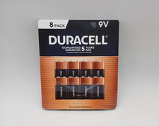 Duracell CopperTop 9V Batteries   8 Count Alkaline   Office  Household