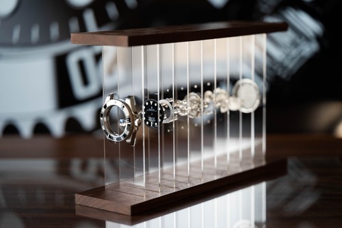 Rolex Submariner Black Dial Watch Teardown Art 3D Acrylic Display