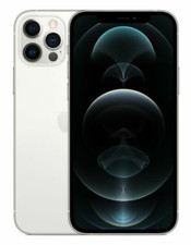 Apple iPhone 12 Pro - 256 GB - Silver Fully Unlocked - Acceptable Condition