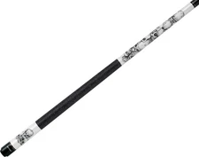 Action Adventure ADV60 Black and White Pile of Skulls Pool/Billiards Cue Stick