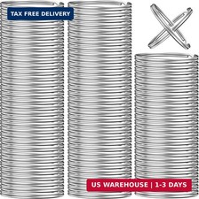 1500PCS Split Key Rings, Key Rings Bulk for Keychain and Crafts, 1 inch 25mm