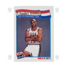 1991-92 NBA Hoops Charles Barkley USA Basketball #51 Olympics 76ers Suns Rockets