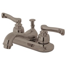 Kingston Brass KB860 Royale 1.2 GPM Centerset Bathroom Faucet - Nickel