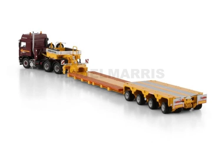 WSI 01-4799 Galliker Volvo F16 Globetrotter Scheuerle Intercombi a pianale ribas - Immagine 3 di 4