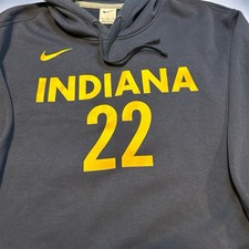 Nike Sportswear Club Fleece Hoodie Adult L Caitlin Clark #22 Indiana Fever WNBA