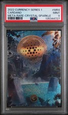 2022 Cardsmiths Currency Cardano Meta Rare Crystal Sparkle Card PSA 9 mint #MR4