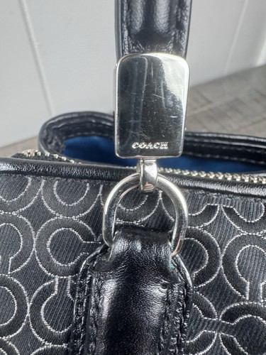 Coach Madisonop Art Perlmutt Cafe Carryall (F27905) Schultertasche EUC - Bild 10 von 18