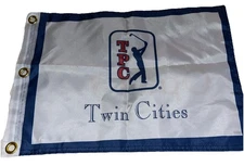 PGA TOUR TPC TWIN CITIES GOLF PIN GOLF FLAG WITH GROMMETS