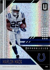 2018 Panini Unparalleled #83 Marlon Mack - FB