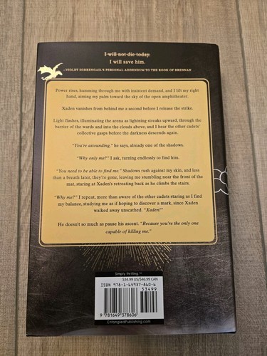 Onyx Storm Target Exclusive Collectors Edition By Rebecca Yarros Hardcover NEW - Picture 3 of 3