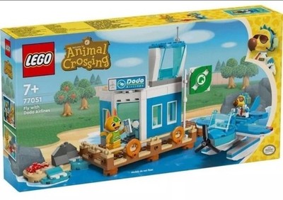 LEGO Animal Crossing Fliegen mit Dodo Airlines Flughafen Spielzeug 77051