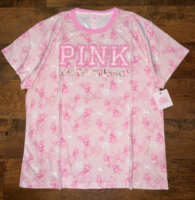 T-shirt Victoria's Secret PINK Texas Campus - Neuf Avec étiquettes - Taille Plus