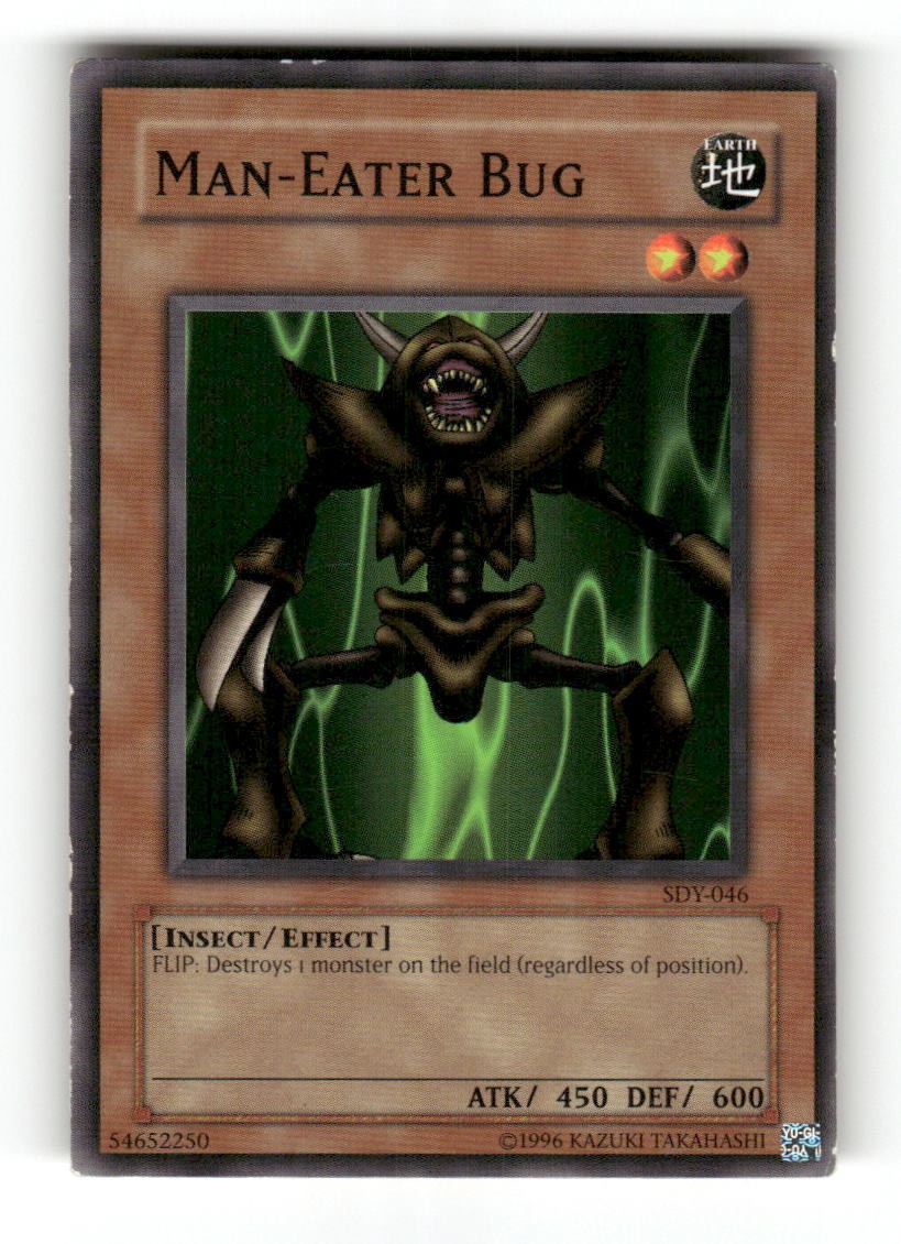 Man-Eater Bug SDY-046 Common Starter Deck: Yugi Yu-Gi-Oh Unlimited LP