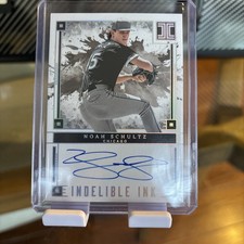 2025 Impeccable On Card Auto Noah Schultz /25 SSP🔥6’10” Flame Thrower Call Up!