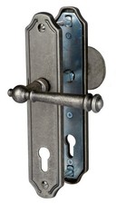 Haustür Schutzbeschlag Kos LS Antik Iron HS 92 mm Kn - Dr Türdrücker
