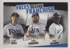 2019 Topps Faces of the Franchise Black 29/299 Fred McGriff Blake Snell HOF fm0