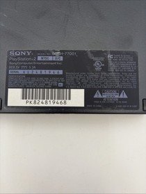 Sony PlayStation 2 PS2 Slim Black Console Gaming System SCPH-50001