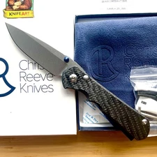 Chris Reeve Large Inkosi Carbon Fiber Drop Point Knife Art Exclusive S35VN LNIB