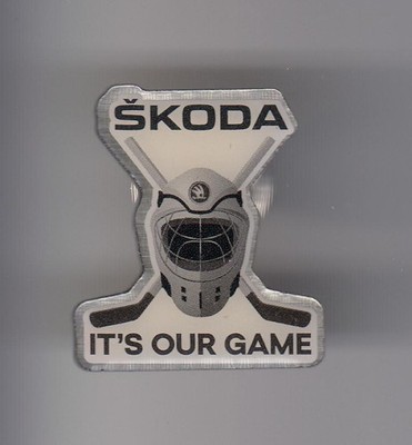 Ice Hockey Pin SKODA IT OUR GAME 591 DEL NHL 