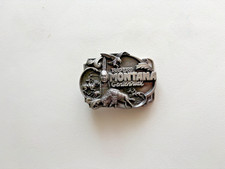 Vintage Montana Belt Bukle Limitted Edition from Montana Centennial 1889-1989