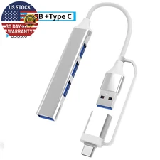 USB 3.0 Type C Adapter Docking Ststion USB 2.0 Port TF SD Card Reader Audio Outp