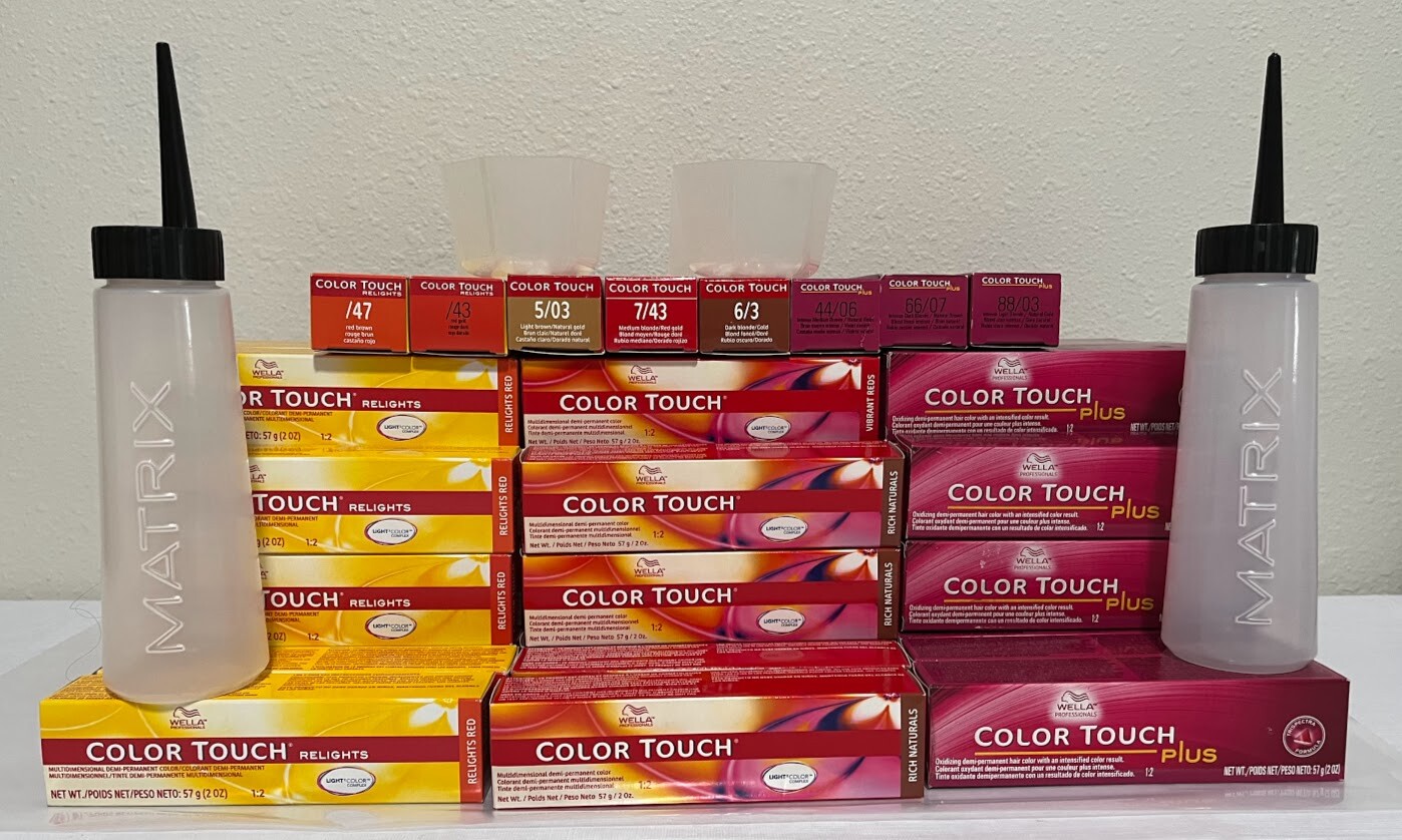 Touch Demi Permanent Hair Color 2oz Plus  Dye You Choose You