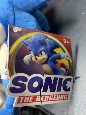 Sonic The Hedgehog Movie 8.5” Baby Sonic Plush Toy JAKKS Pacific