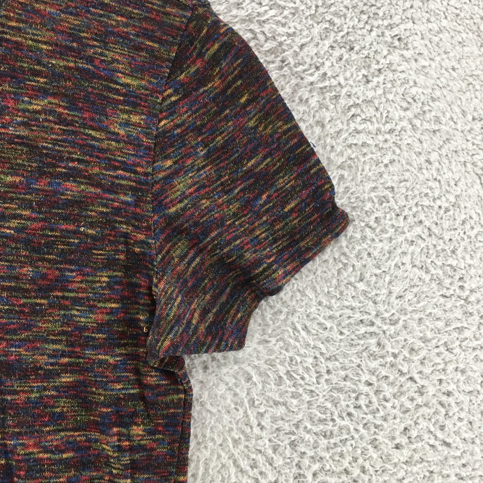 Guess Basic Tee Tshirt Womens Small Multicolor Kn… - image 3