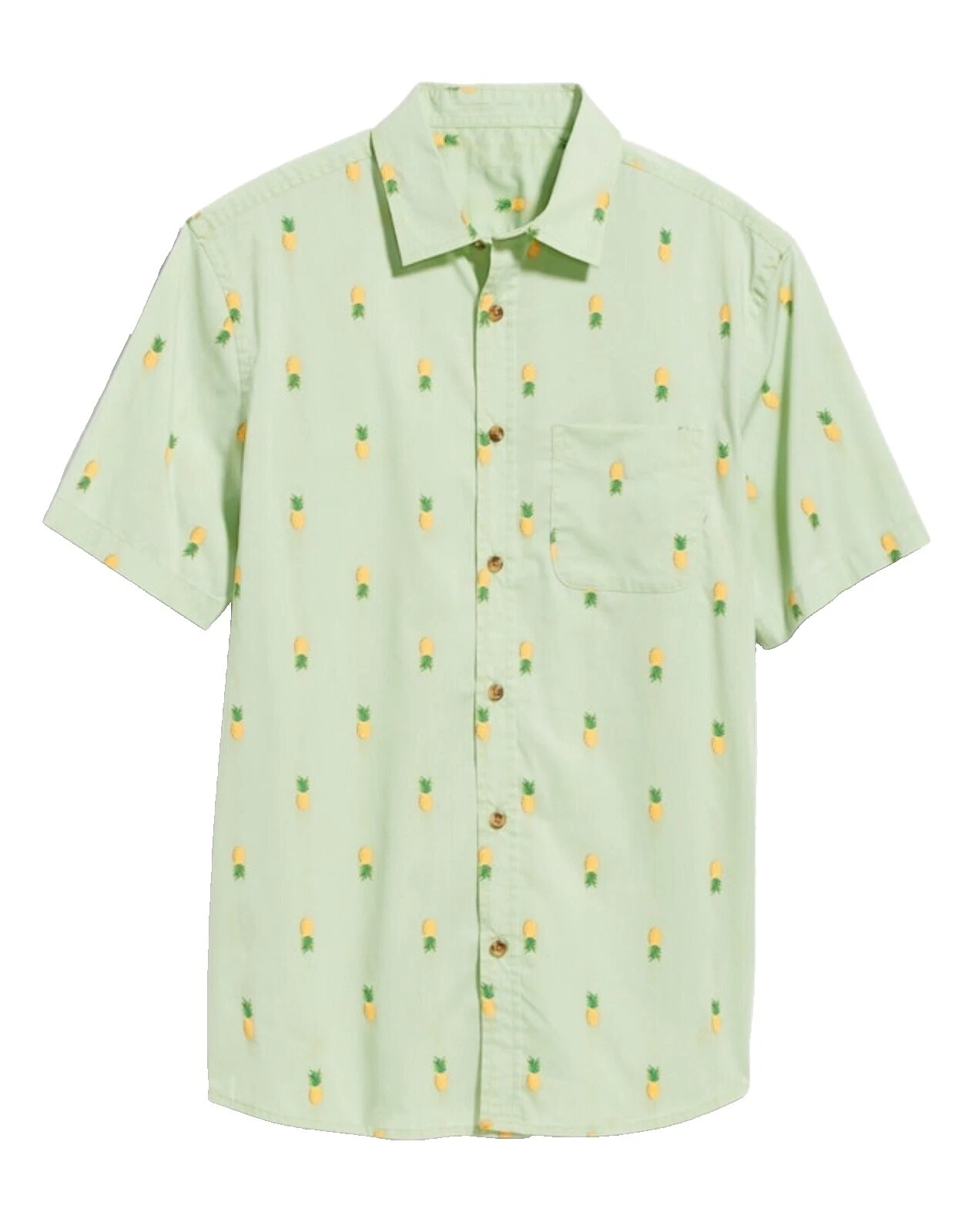 Old Navy Solid Casual Button-Down Shirts for Men
