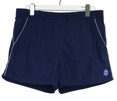 Colmar Sportswear Shorts Herren USA 32 Blau Logo Taille Dehnbar Gefüttert