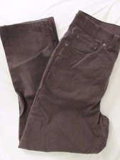 Ladies "Relativity" Size 12 W29 X L28.5 Brown, Straight Leg, Casual Pants