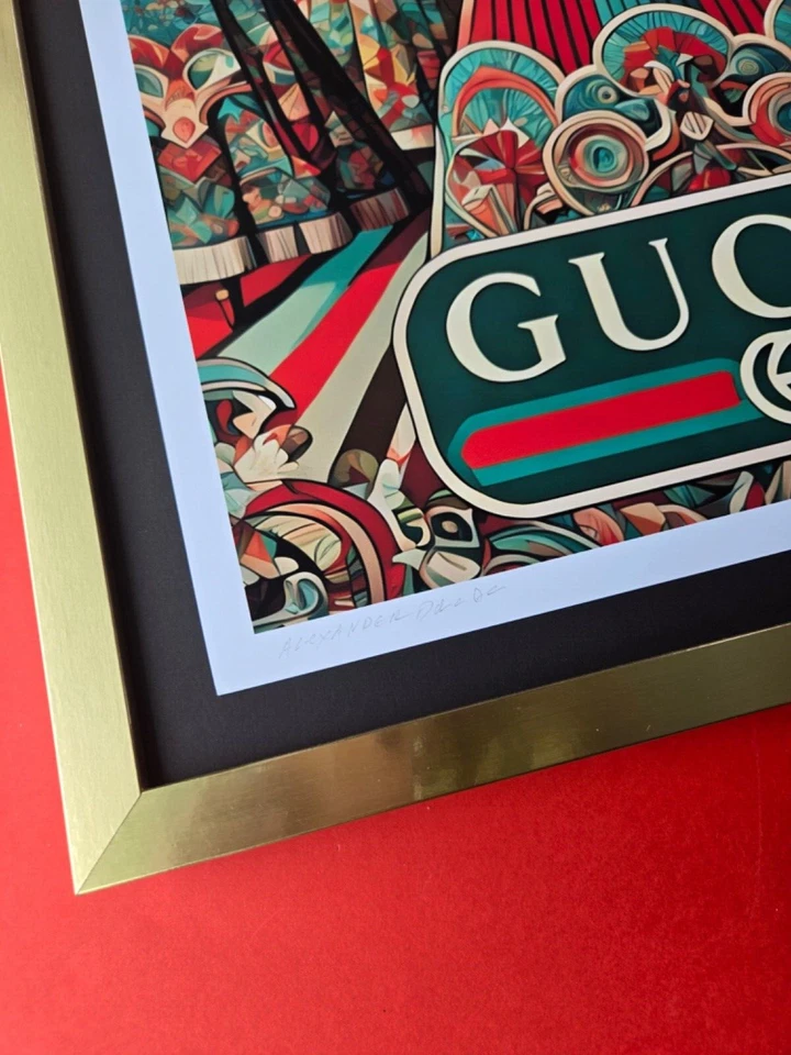 亚历山大·杜拉克 + 古奇 + 大号手工签名正品印刷版 10 件真品证明! — 第 3/4 张图片