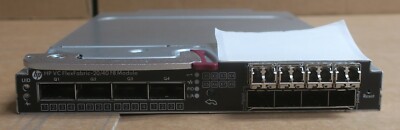 HP Virtual Connect FlexFabric-20/40 F8 Module 699350-001 691367-B21 + 4x 8Gb SFP
