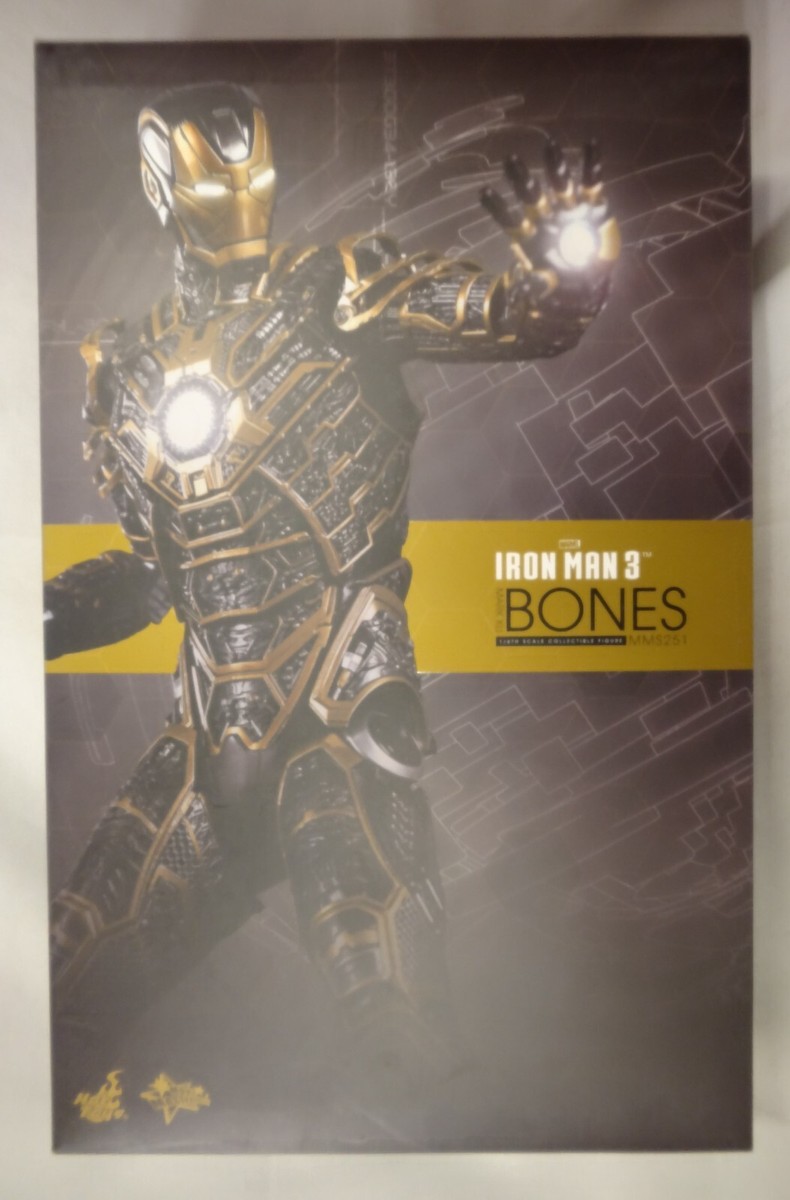 Hot Toys Iron Man 3 Mark 41 Bones 1/6 Figure MMS251 Movie