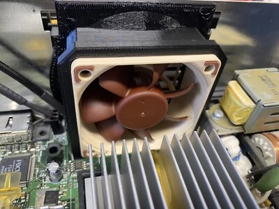 Microsoft OG XBOX COOLING 60mm Cooling Fan Adaptor, Noctua, PETG