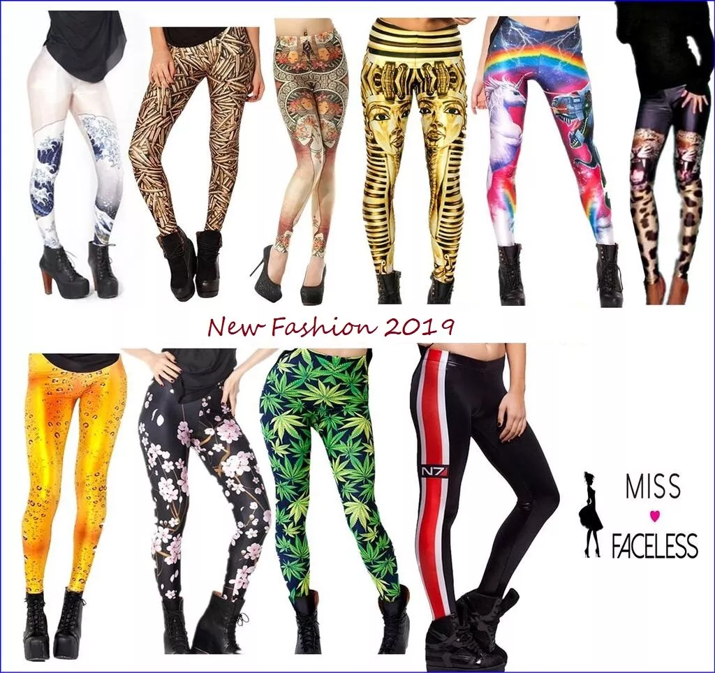 Sexy Women's 3D Graphic Printed Stretchy Leggings [Pant / Yoga / Gym / Funky]