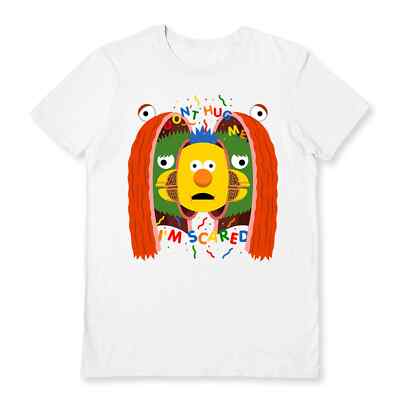 Don't Hug Me I'm Scared T-Shirt - Official Pinata White S/Sleeve Tee in 5 Größen