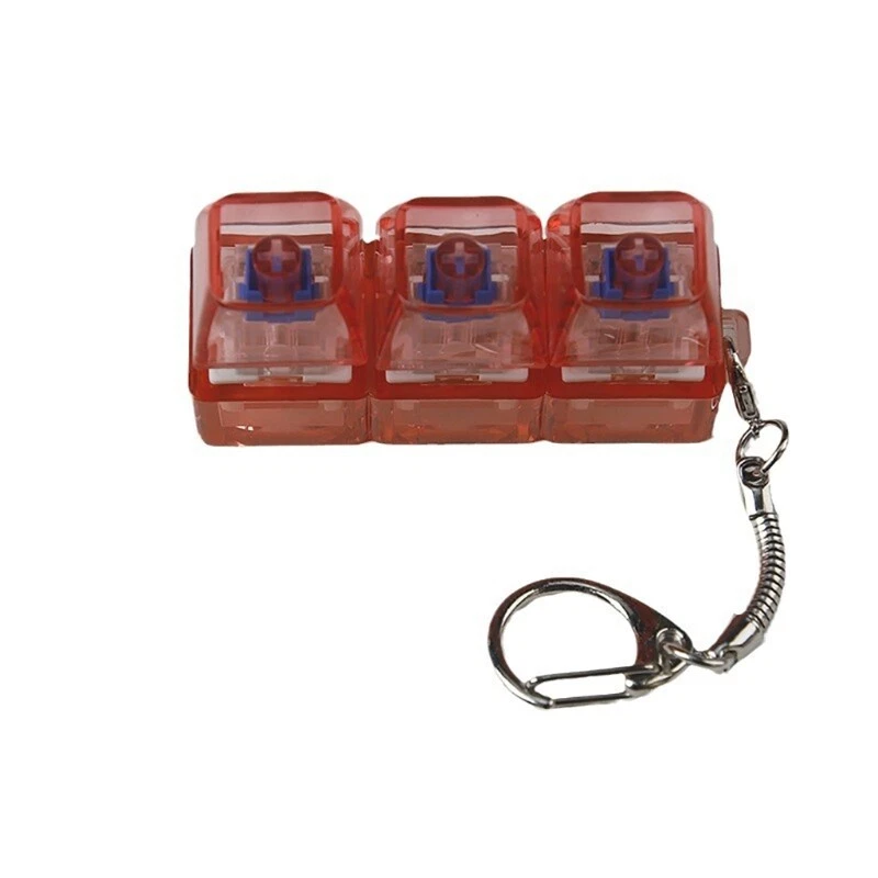 LED Mechanical Keyboard Switch Tester Keychain for Testing and Customizing Your Keyboard Experience