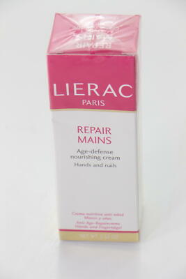 RARE LIERAC Paris Repair Mains Age Defense NourishingCream 2.52 oz U20A