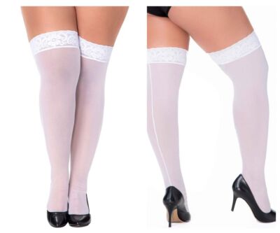 Lingerie: Mapale 1094X Mesh Thigh Highs