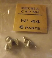 New Old Stock GARCIA MITCHELL Cap 304 FISHING REEL ANTI REV. CAM SCREWS 81136