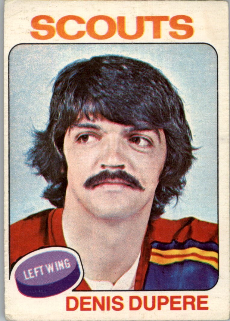 1975-76 O-PEE-CHEE HOCKEY #159 DENIS DUPERE KANSAS CITY SCOUTS b