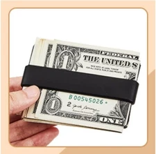 Wallet Band Money Bands Silicone Elastic Cash Credit Cards Holder M10