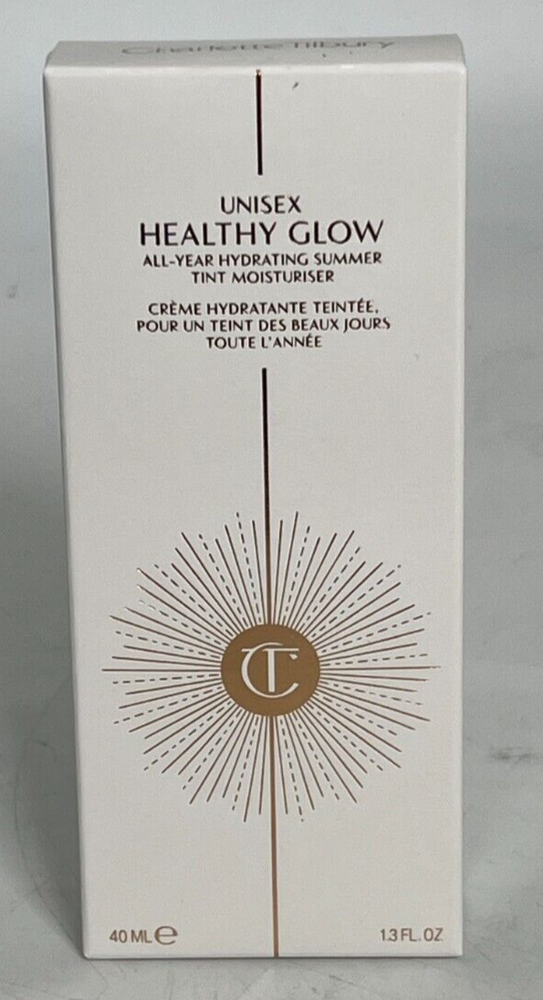 Charlotte Tilbury Summer Glow Hydrating Tinted Moisturizer 1.3 oz for a Healthy Radiant Look