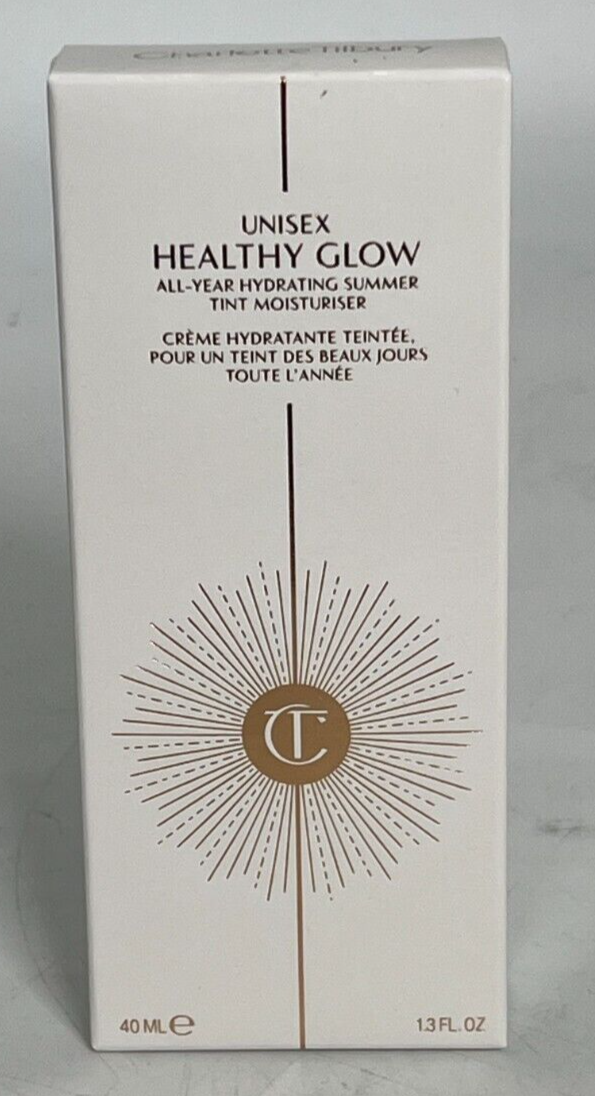 NEW Charlotte Tilbury 1.3 oz. Healthy Glow Hydrating Summer Tint Moisturizer