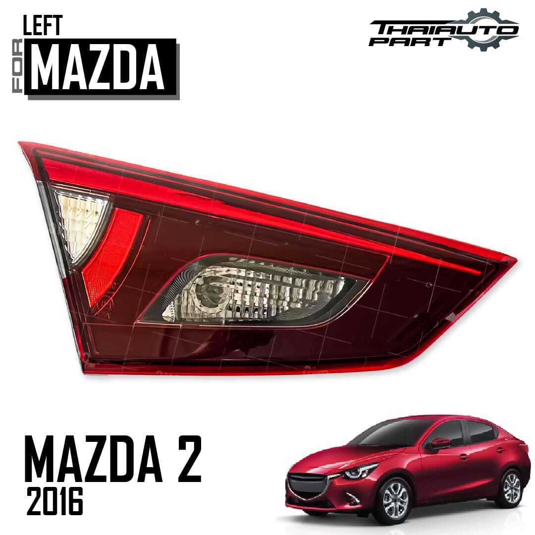 For Mazda2 DJ DL Pre-Facelift 15-19 Left LH Inner Rear Tail Lamp 