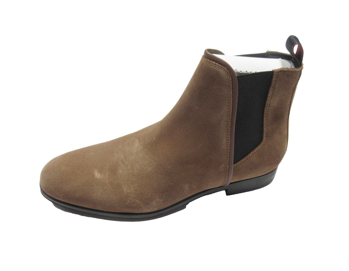 HUGO BOSS Adley Suede Chelsea Boots Men\'s Size 13 US / EU 46 Medium Beige NWOB hbeu50548076_260_210?wid=1980&  main image 2