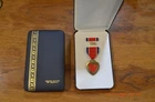Unseen Wound Medal Agent Orange PTSD training accident Camp Lejeune Leather case